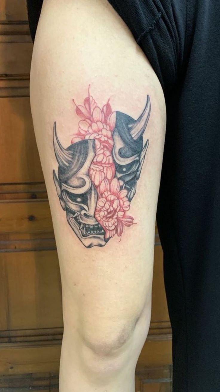 27 Oni Mask Tattoo Ideas Traditional Japanese Designs for Forearm, Chest, Sleeve, and Back