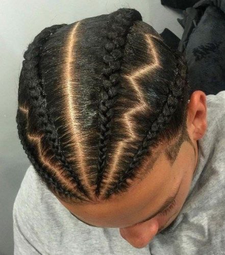 Top 19 Zig Zag Cornrows for Men in : Unleash Your Style with Bold & Intricate Braid