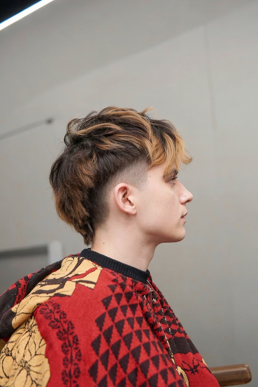 Taper Mullet Men : The Style That Is Here to Stay 25