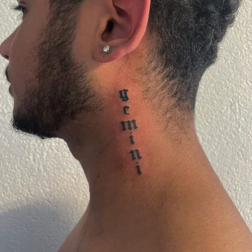 20 Gemini Tattoo for Men Ideas