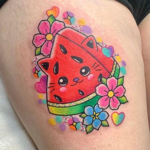 Uncover 17 Fresh Watermelon Tattoo Designs for a Vibrant – Ink Inspiration Awaits