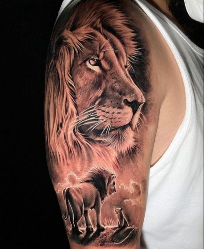 Realistic Lion Tattoo: 24 Lifelike and Breathtaking Designs