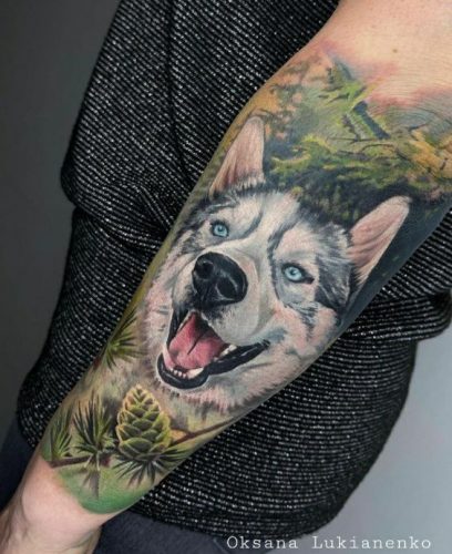 20 Husky Tattoo Ideas for