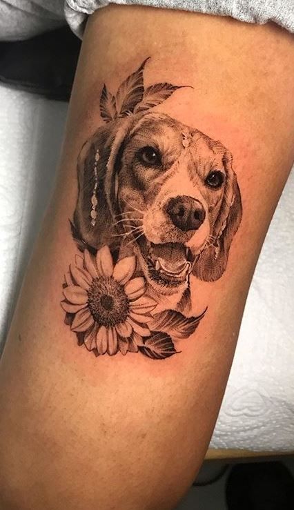 30 Heartfelt Dog Memorial Tattoo Ideas: Unique Paw Prints, Fine Line Portraits & Tiny Tributes
