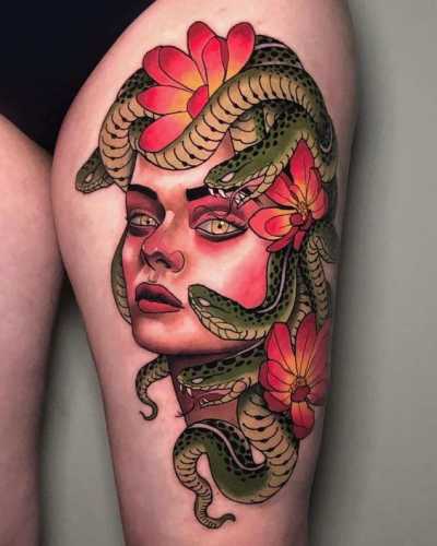 29 Mesmerizing Snake Tattoo Design Ideas