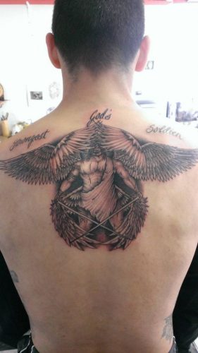 17 Seraphim Tattoo Design