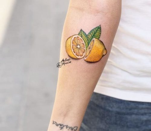 33 Bold Color Tattoo Ideas