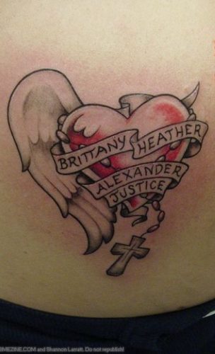 23 Sweetest Kids Name Tattoos Ideas for Women