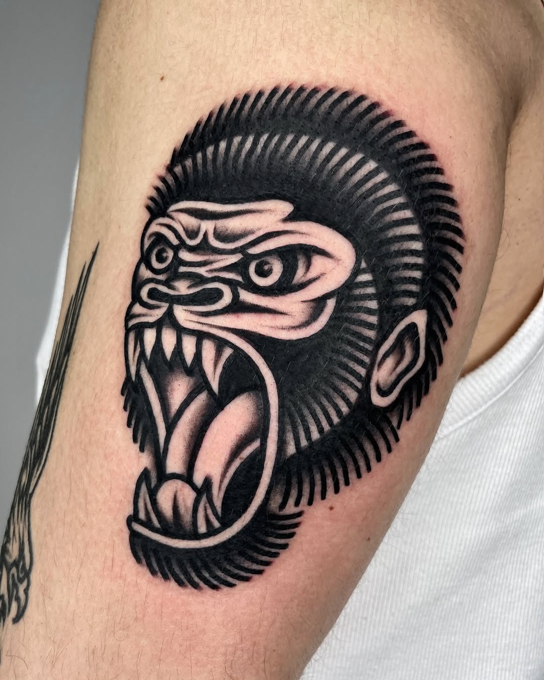 27 Gorilla Tattoo Designs That Capture Strength and Style