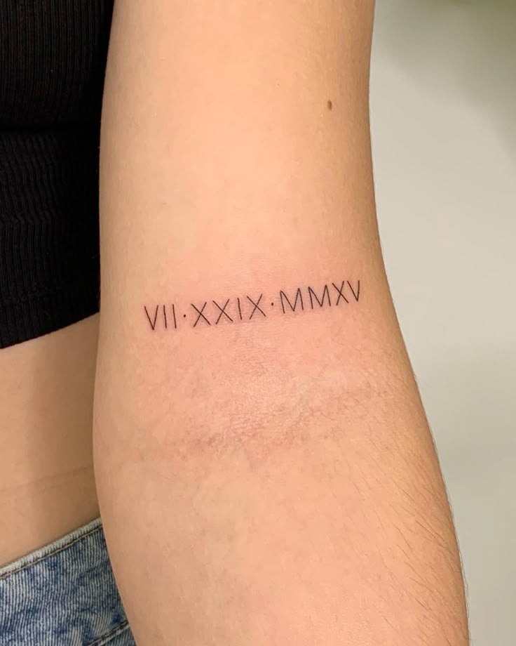 26 Ideas Date Tattoo : Unique Designs That Celebrate Meaningful Moments