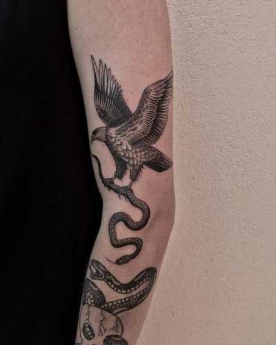 23 Mexican Eagle Tattoo Ideas