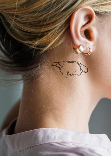17 Unique Dog Tattoo Ideas for Ears