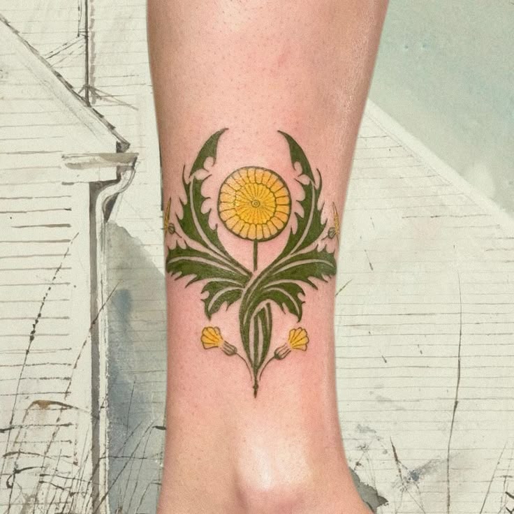 Dandelion Tattoo 24 Ideas with Fine Line, Fairy Blowing, Tiny Black and White Designs