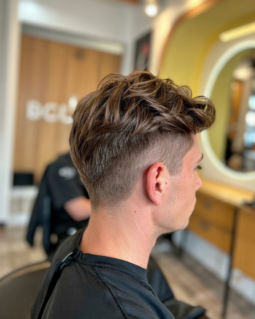 Modern Mullet Fade Haircut 27 Ideas for Men with Curly, Short, Straight Haircuts for Boys