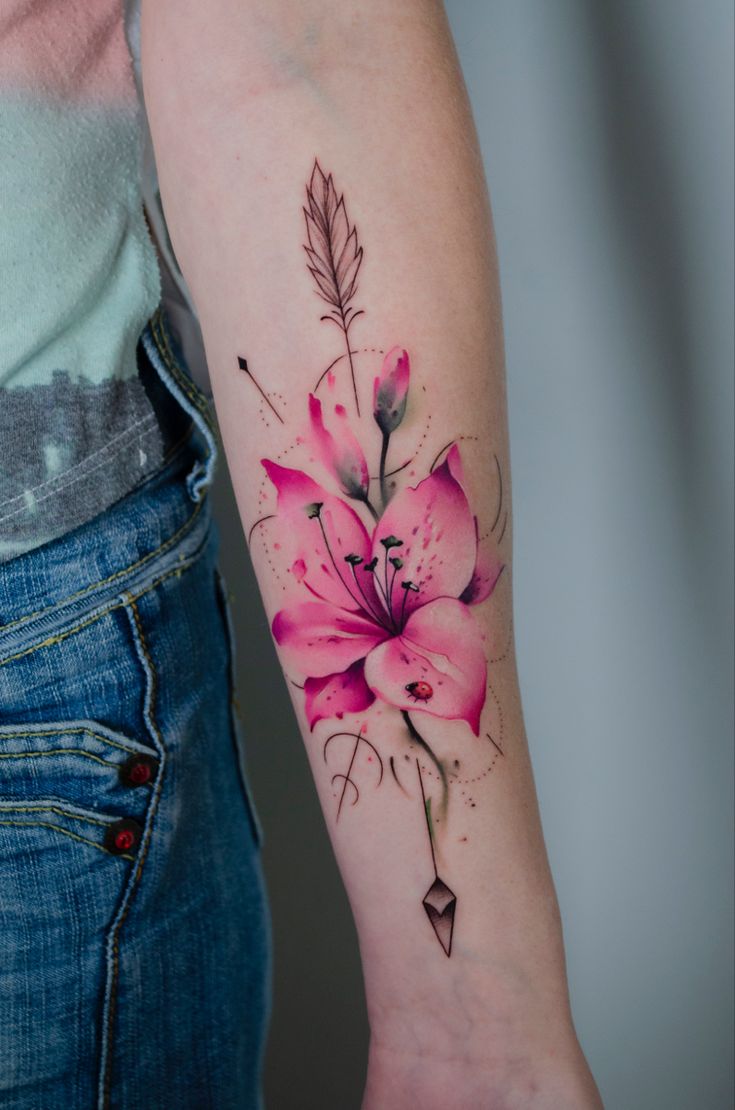24 Lily Flower Tattoos Ideas: Stunning Designs and Symbolism