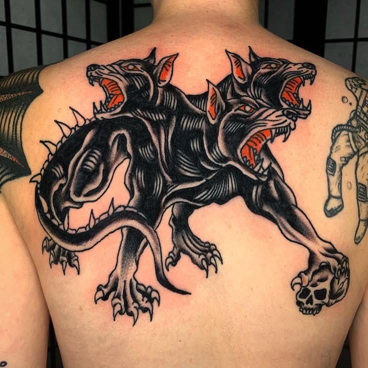 27 Cerberus Tattoo Ideas with Greek Mythology Designs for Chest, Shoulder, and Cute Styles
