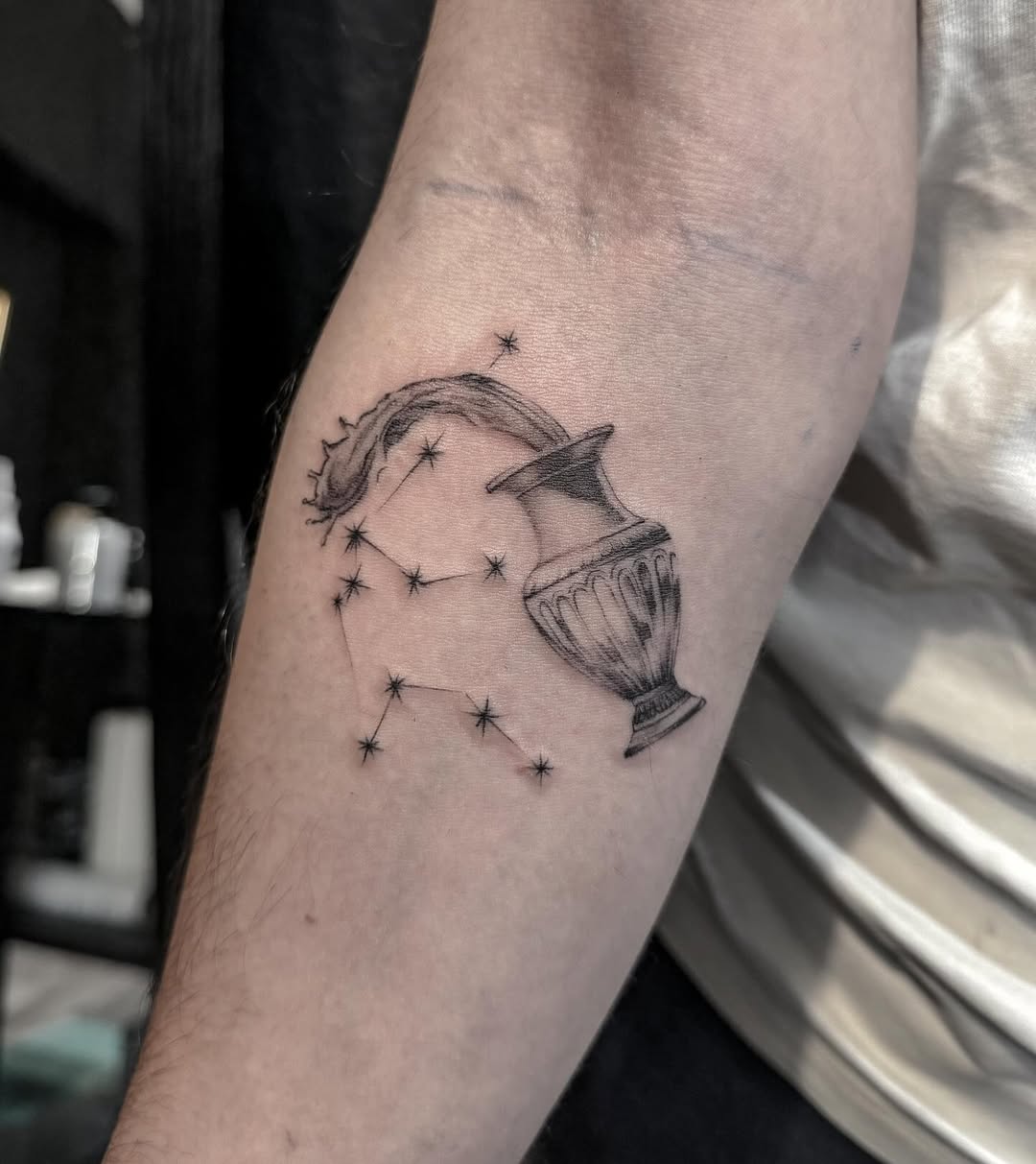 27 Aquarius Tattoo Ideas Unique For Men And Women | Constellation, Fineline, And Zodiac Designs