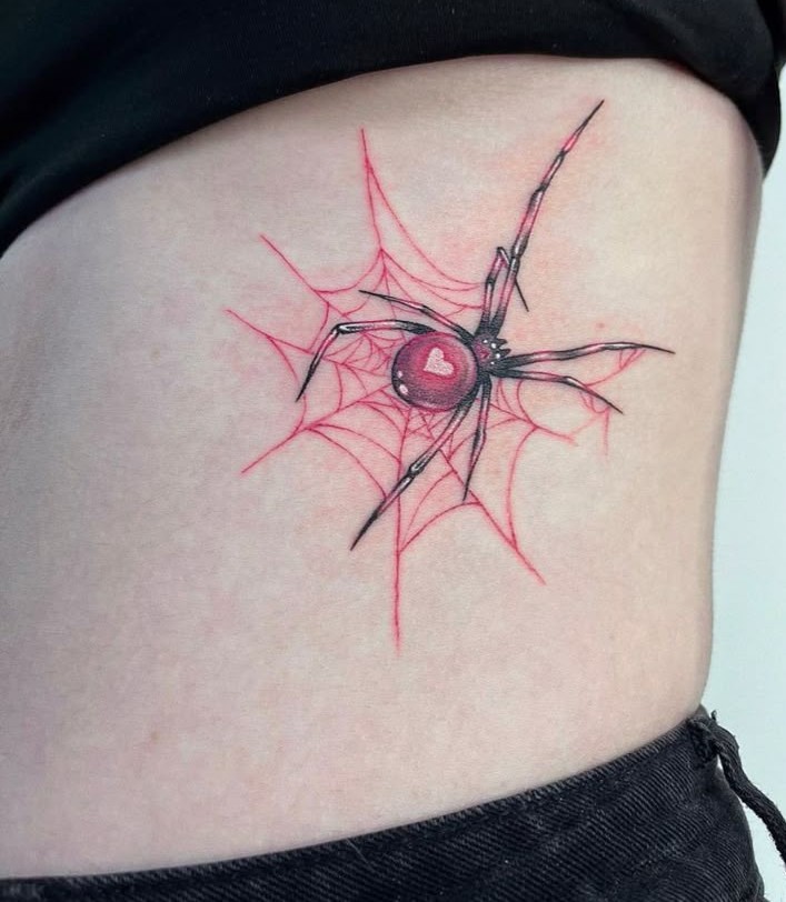 27 Spider Web Tattoo Ideas for Men and Women Shoulder, Full Sleeve, Stencil Designs