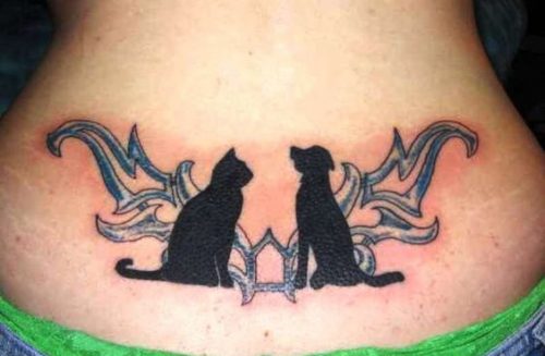 22 Cat and Dog Tattoo Ideas
