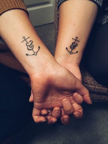 Bestie Tattoos 25 Unique ideas