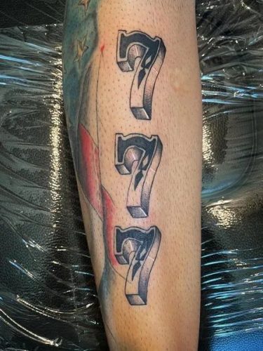 777 Tattoo Designs – 20 Bold Ideas