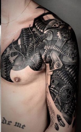 Explore 15 Stunning Gear Tattoo Designs for : Mechanical Mastery & Artistic Innovation