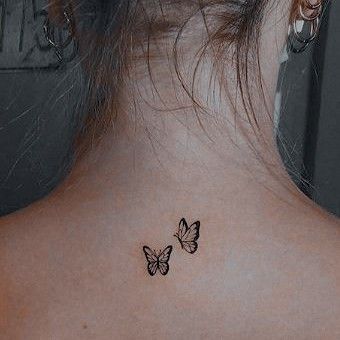29 Tiny Butterfly Tattoo Ideas