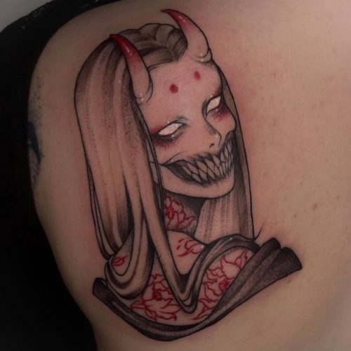 Explore the Best 20 Demon Tattoo Designs : Captivating Ideas for Men and Women Alike
