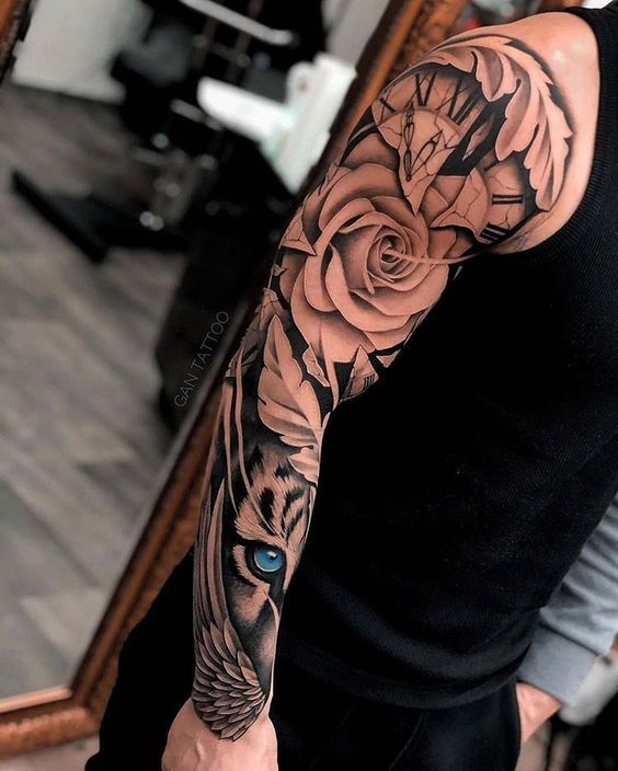 19 Men s Sleeve Tattoo Ideas