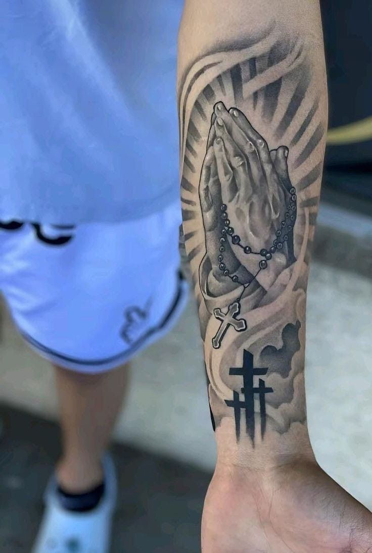 26 Unique Cross Tattoo Designs for : Ideas for Men & Women