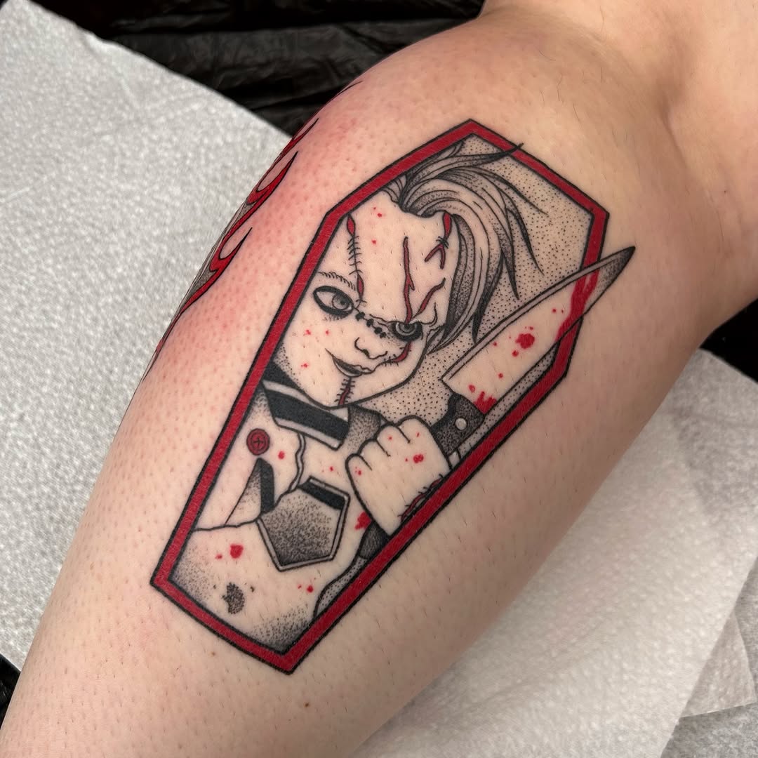 25 Chucky Tattoo Designs That Bring Horror Icons to Life