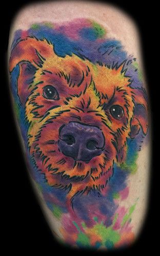 24 Dog Portrait Tattoo Ideas