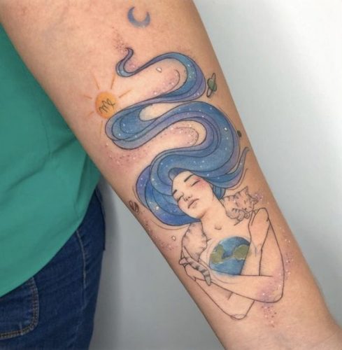Explore 20 Virgo Tattoo Ideas for Women in : Unique Zodiac-Inspired Designs