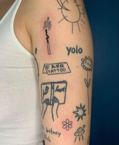 20 Ideas Mini Tattoos for