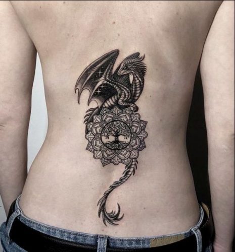 29 Fierce Dragon Tattoo Ideas for Women