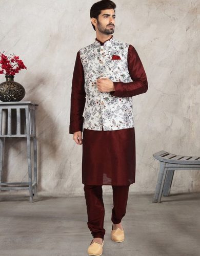Discover the Top 18 Kurta Jacket Ensembles for Men in : Fusion of Tradition and Modern Style