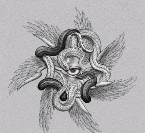 17 Seraphim Tattoo Design