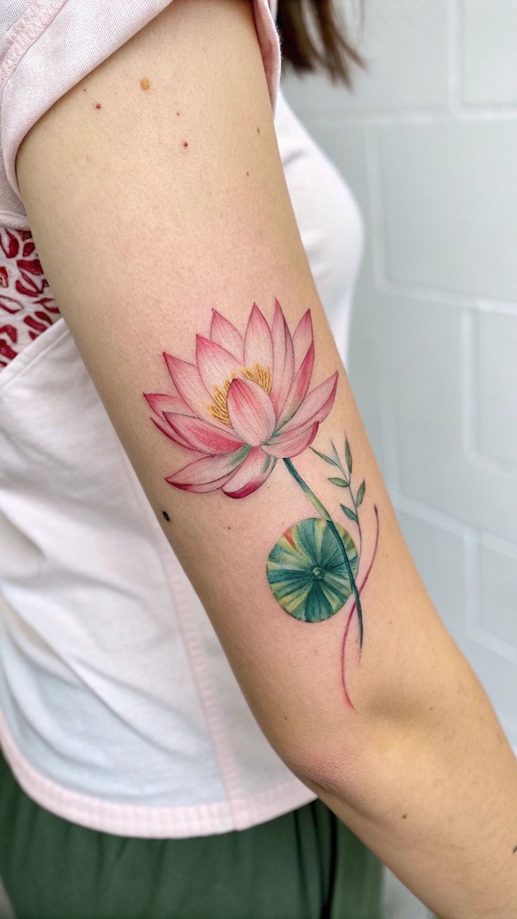 30 Stunning Lotus Tattoo Ideas  for Women &#038; Men   Back, Wrist &#038; Fine Line Designs