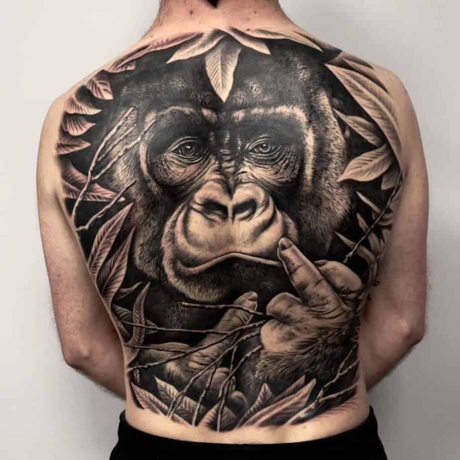 27 Gorilla Tattoo Designs That Capture Strength and Style