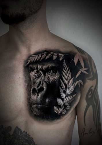 23 Gorilla Tattoo Ideas