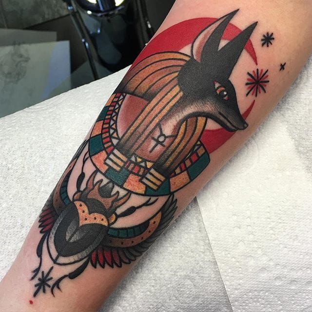 Explore the Most Striking Anubis Tattoo Ideas for : Myth Meets Modern Ink