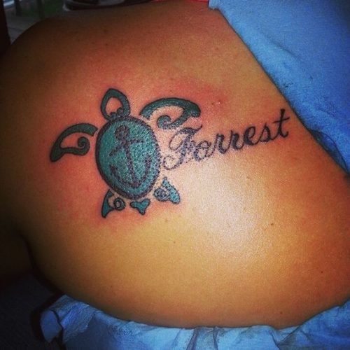 21 Sea Turtle Tattoo Design