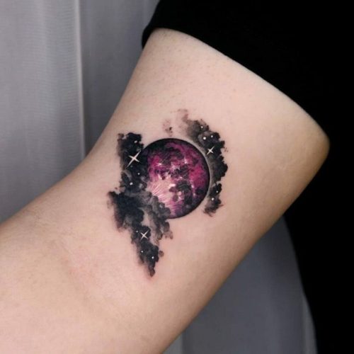 Discover the Best Galaxy Tattoo Designs for : Inspirational Ideas for Cosmic Body Art