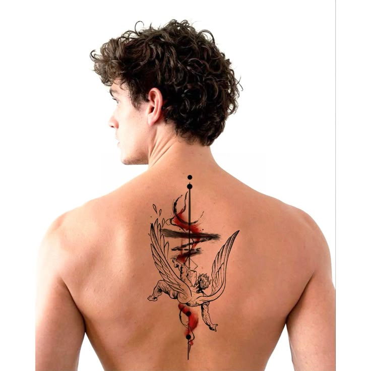 27 Powerful Icarus Tattoo Ideas for : From Bold Falls to Mythic Flight in Realism, Color, Line Art