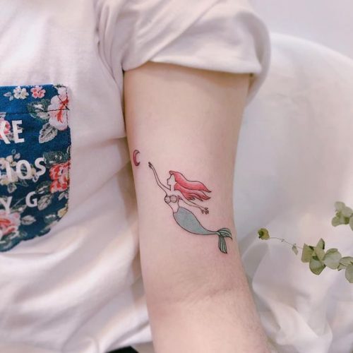 Discover Enchanting Small Mermaid Tattoos – Top 15 Designs for a Magical