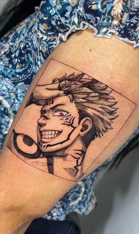 29 Unique Sukuna Tattoo Designs to Try on Your Arms, Hands, Face, Back, Legs, or Signified Parts in