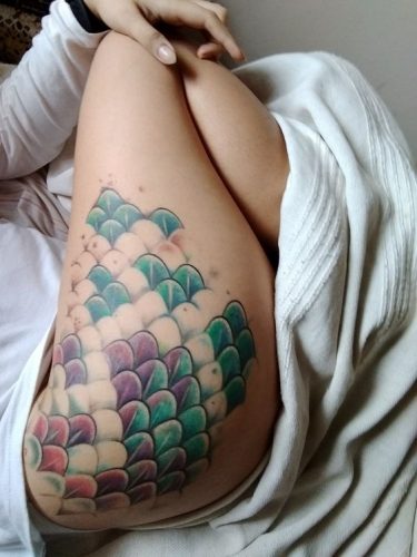 Enchanting Mermaid Scales Tattoos : Top 15 Design Ideas for Ocean-Inspired Ink