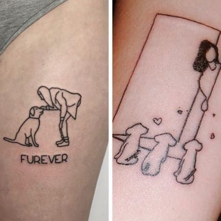 20 Memorial Dog Tattoo Ideas