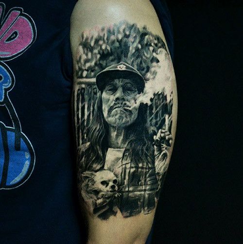 17 Iconic Danny Trejo Tattoo Ideas for Explore Bold Designs, Realistic Portraits