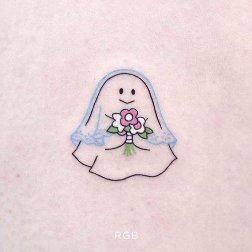 18 Adorable Ghost Tattoo Ideas for : Cute & Creative Designs for Every Style